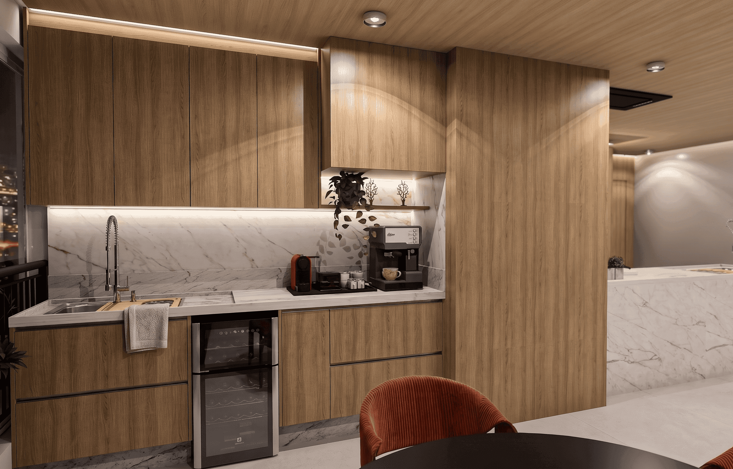 Área Gourmet — projeto Ambient Live