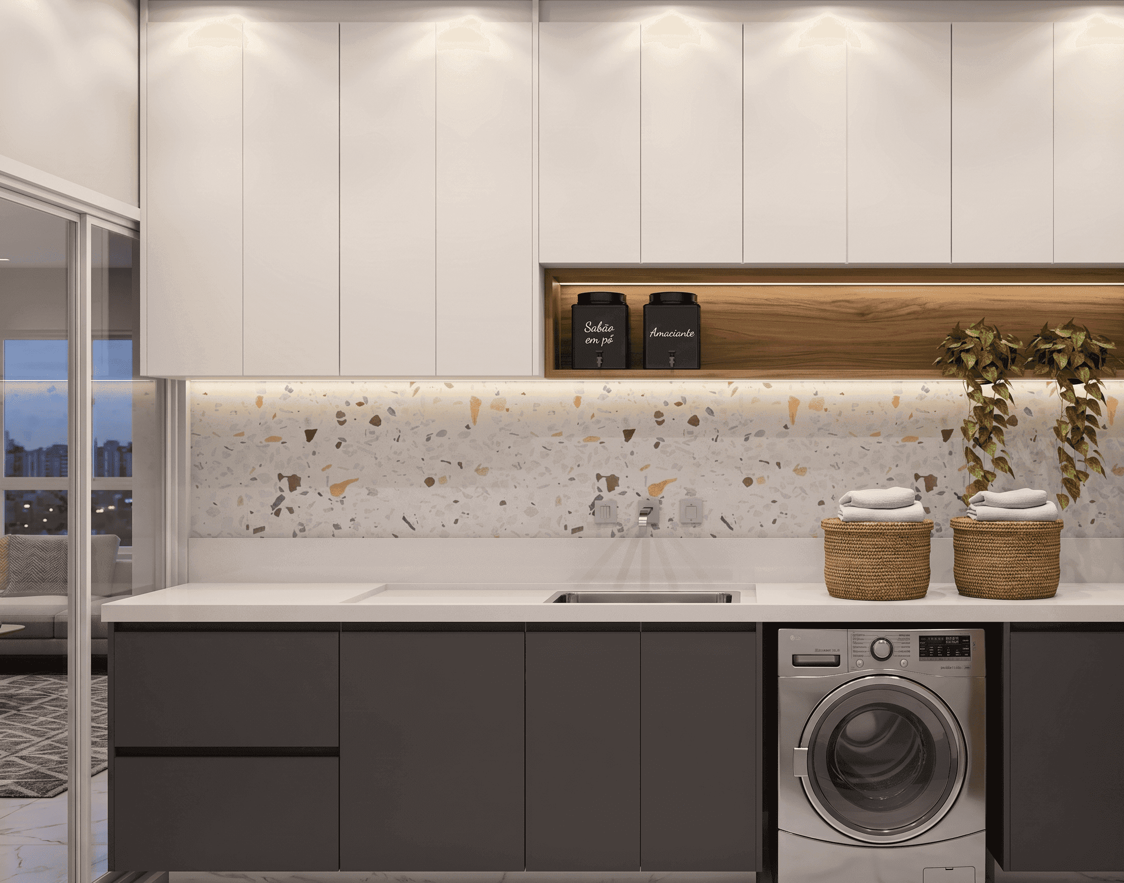 Lavanderia — projeto Ambient Live